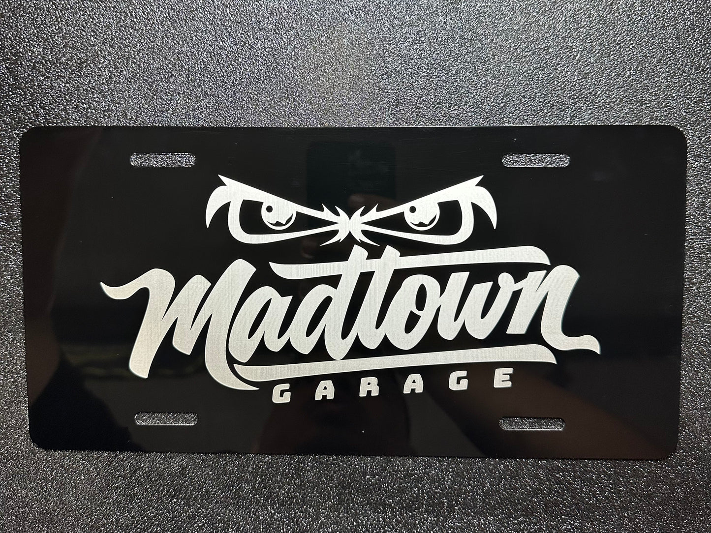 Mad Town license Plate “7 entries”